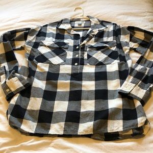 Gently worn flannel